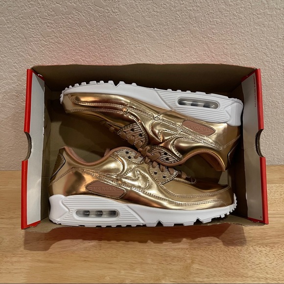 Nike Air Max 90 SP Rose Gold Women’s 12/Men’s 10.5 - Picture 7 of 8